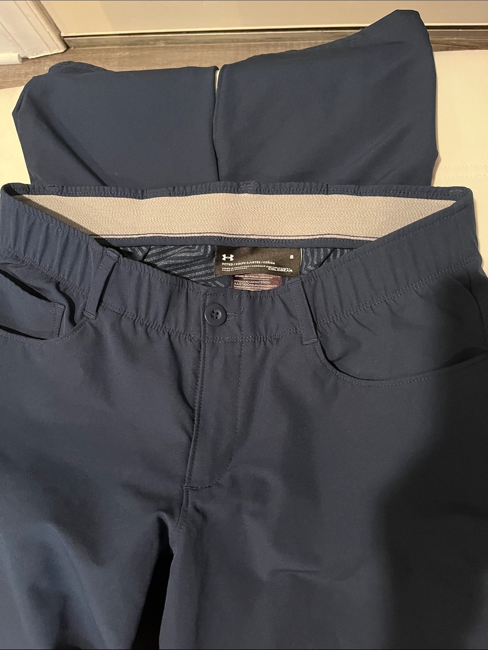 Under Armour Dark Blue Performance Stretch Pants